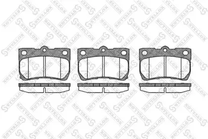 Комплект тормозных колодок, дисковый тормоз STELLOX купить